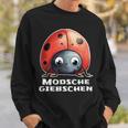 Modschegiebchen Saxon Ladybird Sweatshirt Geschenke für Ihn