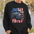 Monster Truck 4Th Of July Boys American Flag Usa Sweatshirt Gifts for Him