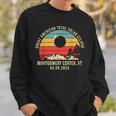 Montgomery Center Vt Vermont Total Solar Eclipse 2024 Sweatshirt Gifts for Him