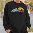 Mountain Runner Retro Style Vintage Running Sweatshirt Gifts for Him