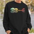 Nature Guitar Retro Style Sweatshirt Gifts for Him