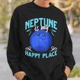 Neptune Planet Ring Solar System Sweatshirt Gifts for Him