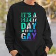 New Blue Gay Male Mlm Pride Flag Sweatshirt Gifts for Him