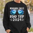 Niagara Falls Road Trip 2024 Sunglasses Family Vacation Sweatshirt Gifts for Him
