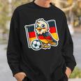 Niedlicher Adler Deutsch Banner Fan Deutschland Flagge Sweatshirt Geschenke für Ihn