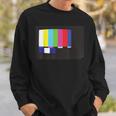 No Signal 70S 80S Television Screen Retro Vintage Tv Sweatshirt Gifts for Him