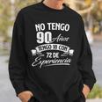 No Tengo 90 Años Tengo 18 Con 72 De Experiencia Cumpleaños Camisa de entrenamiento Regalos para él