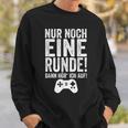 Noch Eine Round Cool Pc Gaming Gamer Nerd Gamer Sweatshirt Geschenke für Ihn