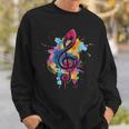 NotenschlüsselMusiker & Musik Geschenkidee Gitarre Sweatshirt Geschenke für Ihn