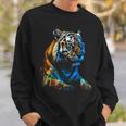 Obra De Arte De Tigre Animal Arte Camisa de entrenamiento Regalos para él
