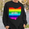 The Official Gay Pride Ohio Rainbow Sweatshirt Gifts for Him
