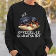 Offizielles Schlaf Rottweiler Hund Hundeliebhaber Hunde Sweatshirt Geschenke für Ihn