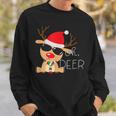 Oh Deer Reindeer Sweatshirt Gifts for Him