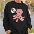 Oktopusolleyball Spieler Ballsportarten Sweatshirt Geschenke für Ihn