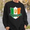 Oleary Irish Name Ireland Flag Harp Family Sweatshirt Gifts for Him