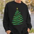 One Line Christmas Xmas Sweatshirt Gifts for Him