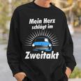 Ostdeutschland Ossi Two Stroke Trabbi Idea Sweatshirt Geschenke für Ihn