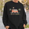 Outer Banks Dreaming Surfer Van Pogue Life Beach Palm Trees Sweatshirt Gifts for Him