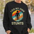 I Do My Own Stunts Ankle Surgery Leg Injury Recovery Sweatshirt Gifts for Him