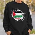 Palestinian Territory Splash Sweatshirt Gifts for Him