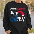 Panamanian Queen Panama Flag Afro-Pride Proud Independent Sweatshirt Gifts for Him