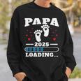 Papa 2025 Lustigesatertagsgeschenk Schwangere Sweatshirt Geschenke für Ihn