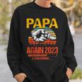 Papa Again Est 2023 Loading Future New Father's Day Sweatshirt Gifts for Him