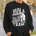 Papa & Sohn Das Perfekte Angel Team Fishing Fishing Sweatshirt Geschenke für Ihn