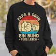 Papa & Sohn Papa & Sohn Familie Sweatshirt Geschenke für Ihn