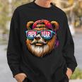 Papa Bär Papa Bearatertagsgeschenk Für Papa Spruch Lustig Kapuzenjacke Sweatshirt Geschenke für Ihn