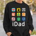 Papa I Dad Als Lustige Appatertag Sweatshirt Geschenke für Ihn