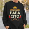 Papacito Cinco De Mayo Dad Fiesta Mexican Father's Day Sweatshirt Gifts for Him