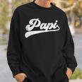 Papi Father's Day Papi Sweatshirt Gifts for Him