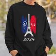 Paris France 2024 Sweatshirt Geschenke für Ihn