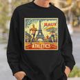 París Los Juegos Atletismo Camisa de entrenamiento Regalos para él