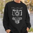 Patent Camera Photographer Vintage Retro Sweatshirt Geschenke für Ihn