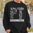 Physical Therapy Gait Training Physiotherapy Therapist Sweatshirt Gifts for Him