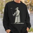 Plague Doctor Medieval Steampunk Vintage Horror Sweatshirt Gifts for Him