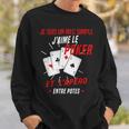 Poker Cadeau Humour Joueur De Cartes Sweater e Cadeaux pour lui