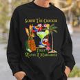 Polly Wants A Margarita Tropical Vacation Parrot Group Sweatshirt Gifts for Him