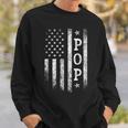 Pop American Flag Pop Patriotic Father's Day Sweatshirt Gifts for Him