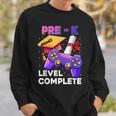 Prek Level Complete Gamers Last Day Of Pre K Graduate Sweatshirt Gifts for Him