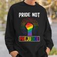 Pride Not Prejudice I Lgbt Sweatshirt Gifts for Him