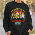 Promoted To Godfather Est 2024 First Time Daddy Father's Day Sweatshirt Gifts for Him