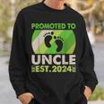 Promoted To Uncle 2024 Vintage I'm Going To Be An Uncle 2024 Sweatshirt Gifts for Him
