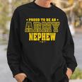 Proud To Be An Army Nephew Us Flag Pride Military Family Sweatshirt Gifts for Him