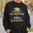 Proud Big Brother Class Of 2024 Graduate Senior Graduation Sweatshirt Gifts for Him
