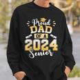 Proud Dad Of A 2024 Senior Graduation Sweatshirt Gifts for Him