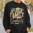 Proud Family Of A 2024 Graduate Class Senior Graduation Sweatshirt Gifts for Him