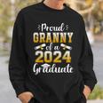 Proud Granny Of A Class Of 2024 Graduate Senior Graduation Sweatshirt Gifts for Him